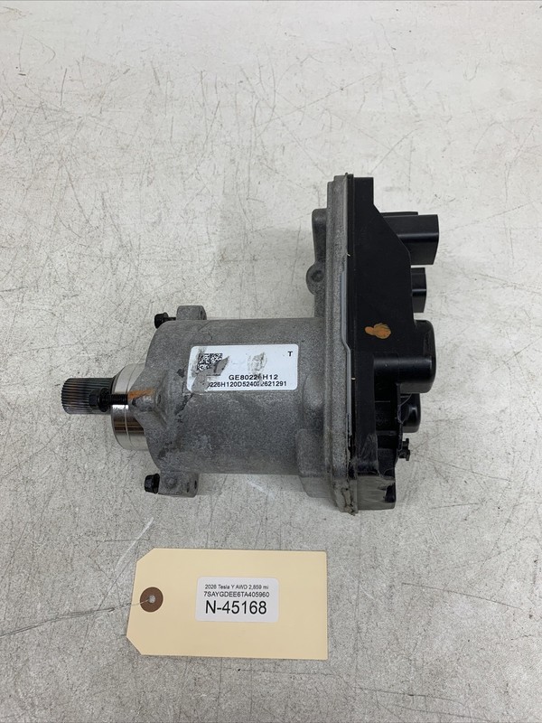 2026 TESLA MODEL Y ELECTRIC POWER PUMP STEERING OEM GE80226H12 45168 U20