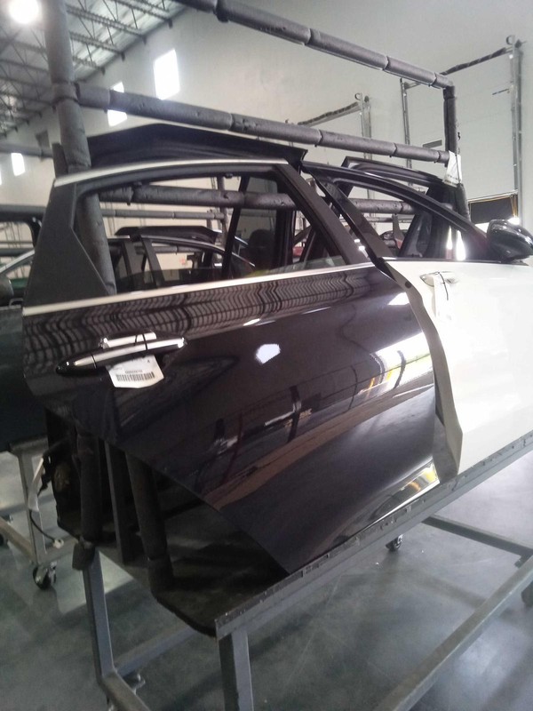 2015-2016 Hyundai Genesis Rear Right Door Black 4DR SED Used OEM 193534