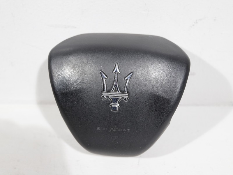 2014-2020 Maserati Ghibli M157 Steering Wheel Airbag Air Bag Black OEM 52k