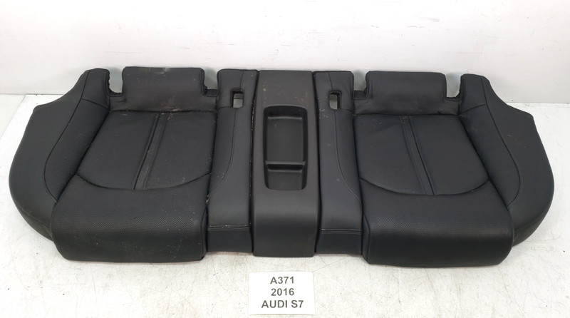 ✅ 12-18 OEM Audi A7 S7 RS7 Rear Seat 2nd Row Lower Cushion Leather Black*
