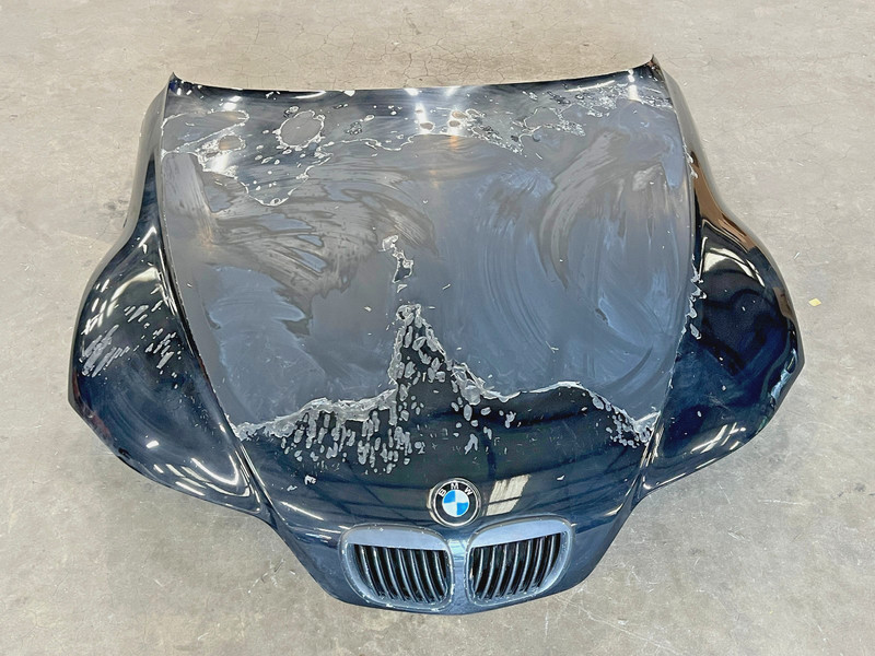 ⭐1996-2002 BMW Z3 HOOD BONNET PANEL ENGINE COVER BLACK W/ GRILLS OEM LOT2640