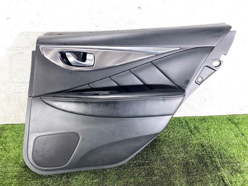 14-23 INFINITI Q50 REAR RIGHT PASS SIDE DOOR INTERIOR PANEL TRIM FINISHER OEM