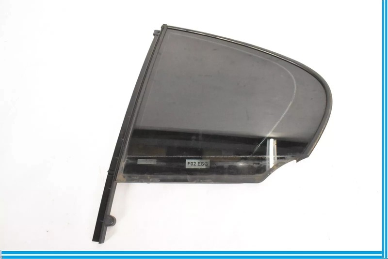 2009-2015 BMW 750li 740li Rear Left Driver Side Door Quarter Window Glass OEM