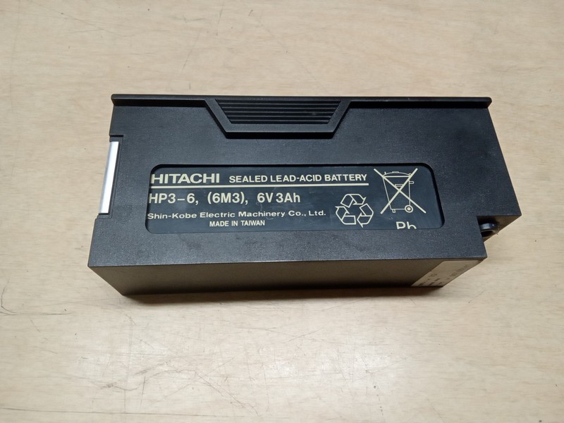 Hitachi Sealed-Acid Battery HP3-6 (6M3) 6V3Ah