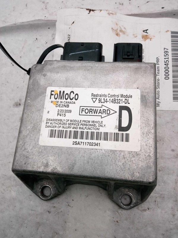Used Air Bag Module fits: 2009 Ford F150 PICKUP Air Bag Crew Cab Grade A
