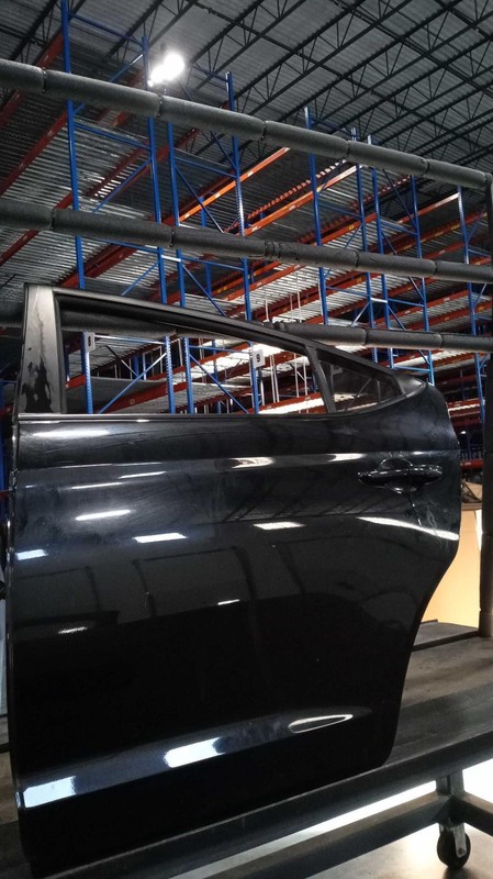 2017 Hyundai Elantra Left Door Black 4DR PW PL 131k Miles OEM Used Part