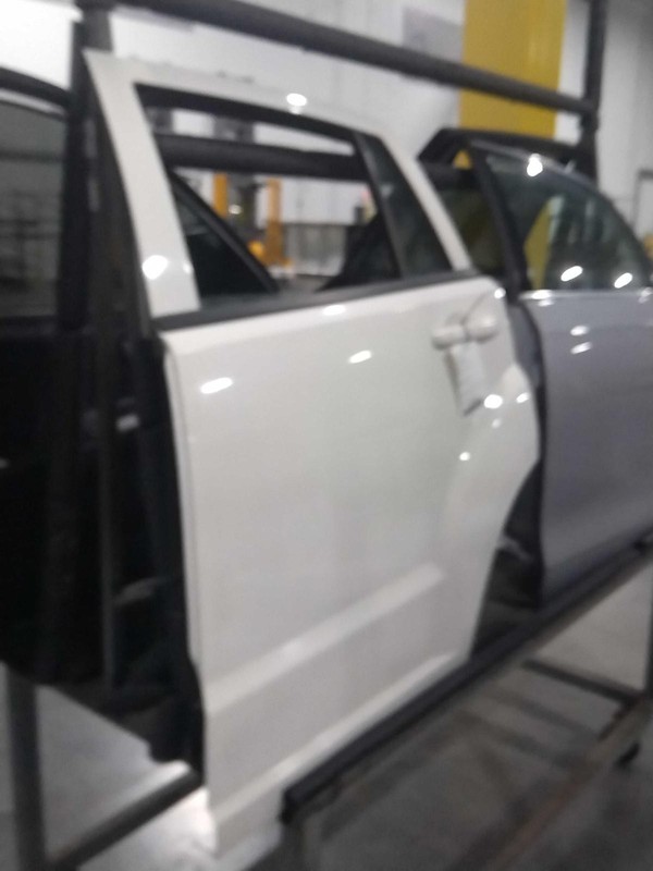 2009 Dodge Caliber Left Door White 4DR HTBK PW1 139K Mileage Used Part