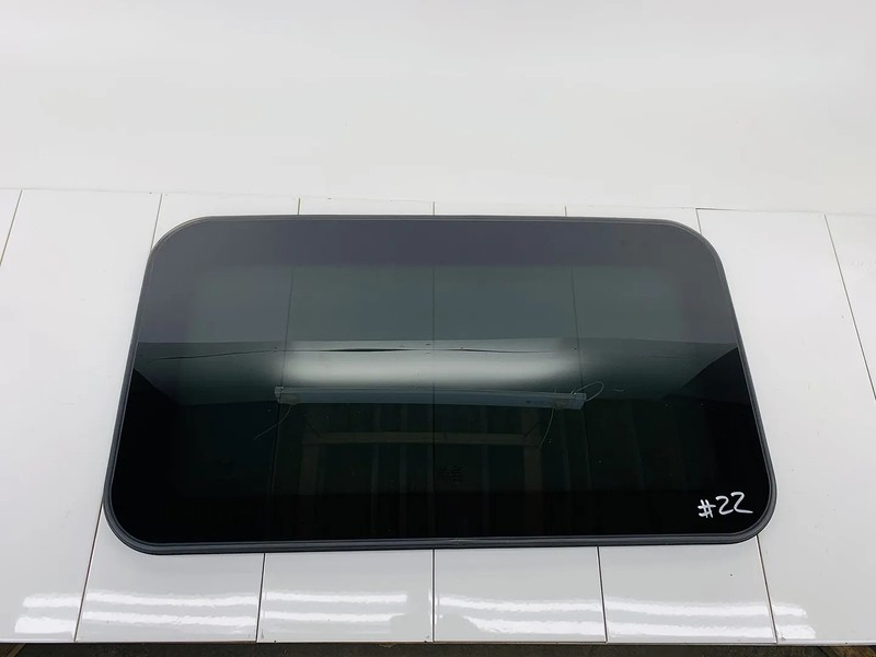 06-14 VOLKSWAGEN GTI FRONT UPPER OVERHEAD HEADLINER SUNROOF GLASS OEM #22