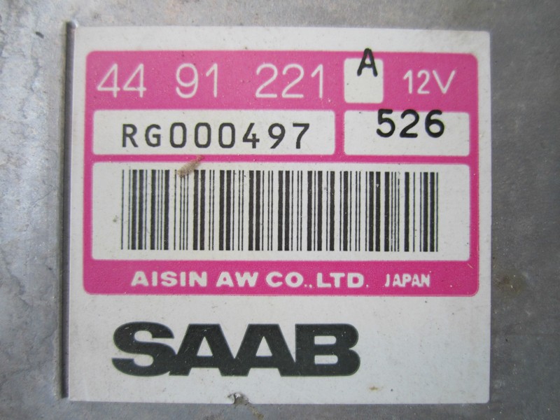 COMPUTER AUTOMATIC TRANSMISSION ECM CONTROL UNIT DASH CAR TCU TCM oe 96 SAAB 900