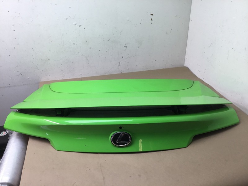 18-21 Lexus LC500 2018 Rear Trunk Hatch Deck Lid Shell W/ Spoiler Wing Y2