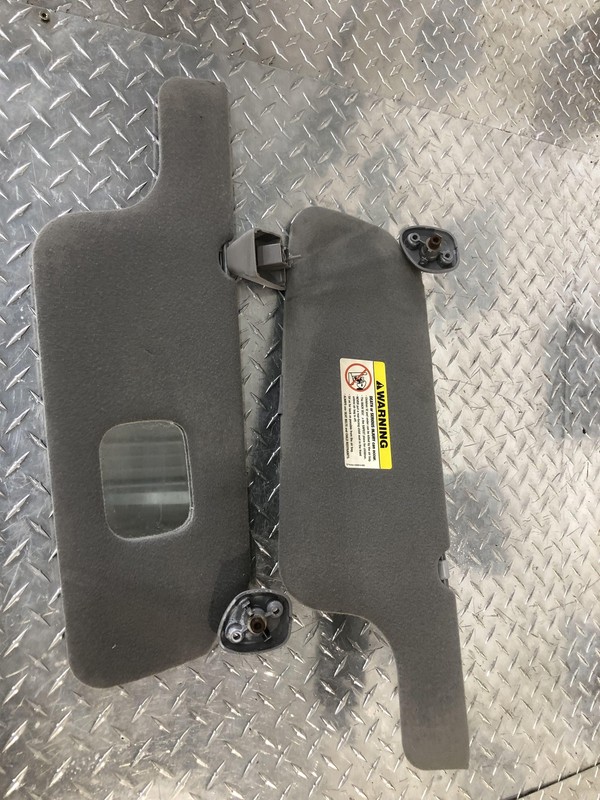 02-04 Ford F150 F-150 Sun Visor LH RH Gray Oem Tested 02 03 04 *