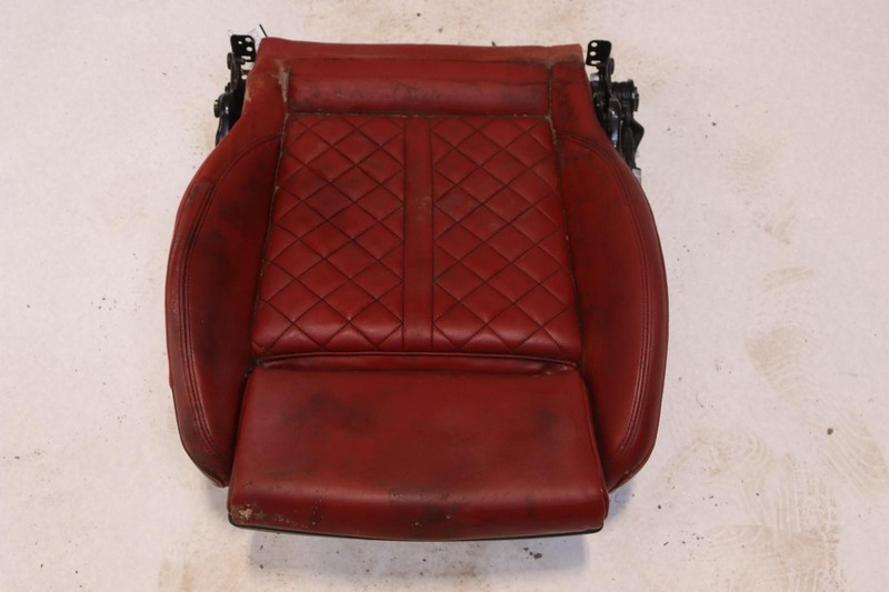 2018-2020 AUDI SQ5 FRONT LEFT DRIVER SIDE LOWER SEAT CUSHION PAD RED OEM