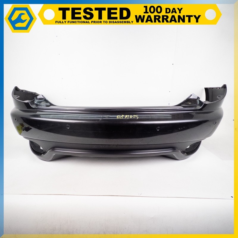 08-19 MASERATI GRANTURISMO GRANCABRIO REAR BUMPER COVER ASSEMBLY GRAY OEM
