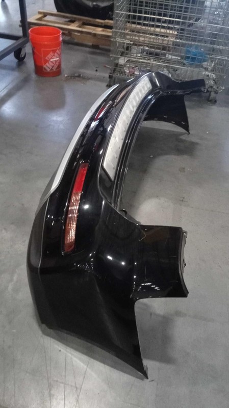 Used Rear Bumper Assembly Rear fits: 2017 Infiniti QX50 rear view camera rear vi