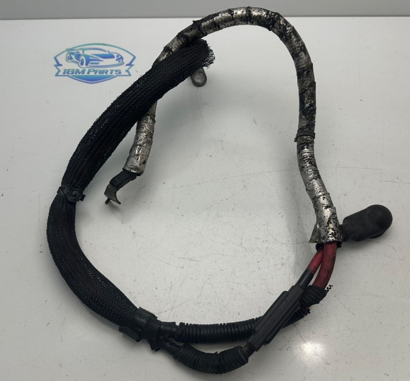 2013 GMC ACADIA ENGINE BATTERY FUSE BOX RED POSITIVE CABLE WIRE WIRING CABLE