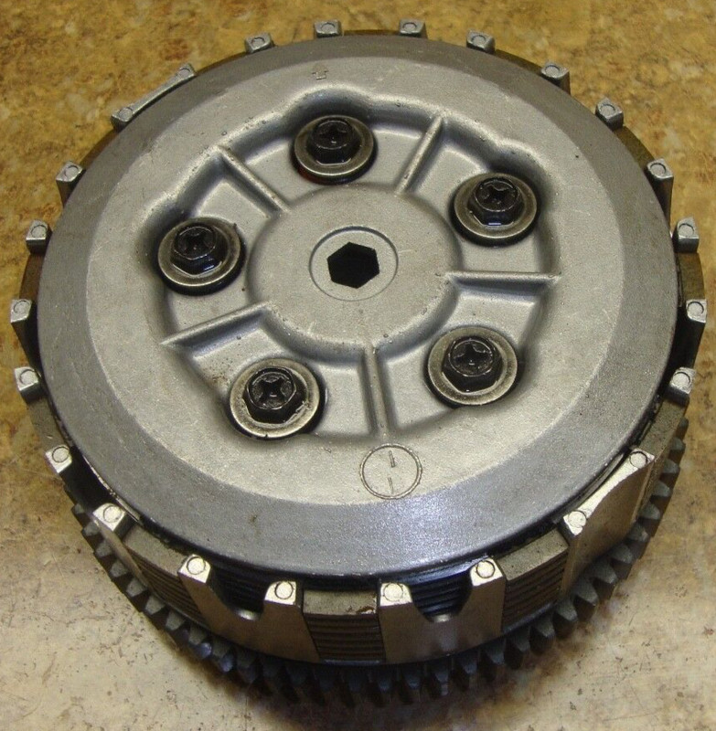 1999 Yamaha Big Bear YFM350 4x4 ATV Clutch Plates Housing Basket Engine Motor 99