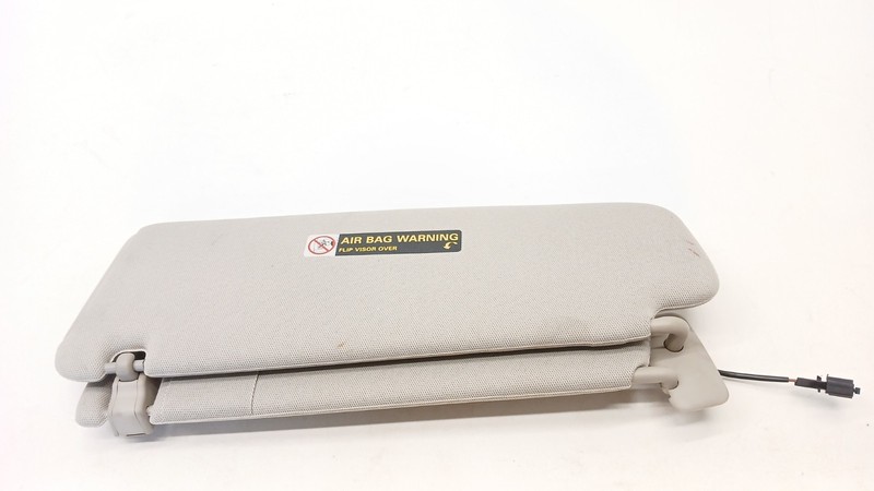 07-15 AUDI 4L Q7 WINDSHIELD SUN VISOR RIGHT PASSNGER OEM 080125