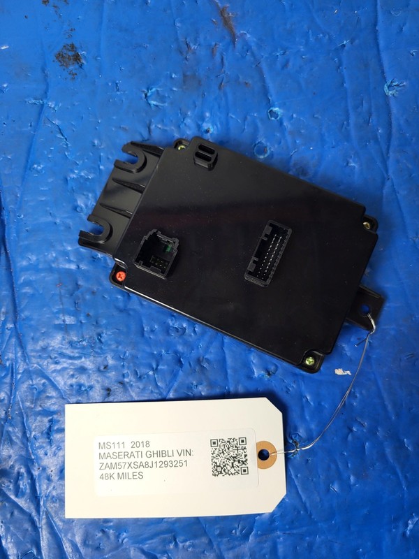 Used Oem Maserati A/C Heater Climate Control Module670103693 for Ghibli 3.0L 18