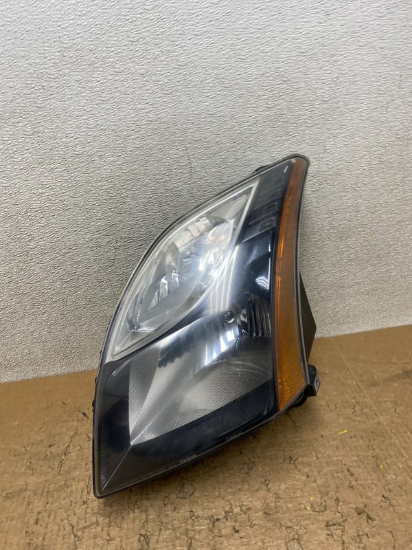 2010-2012 Nissan Sentra Halogen Left Driver LH Black Headlight V8473 DW