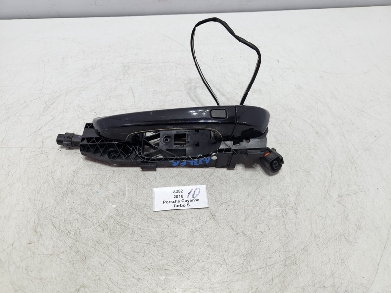 ✅ 11-18 OEM Porsche Cayenne Turbo S 958 Rear Left Door Exterior Handle Black
