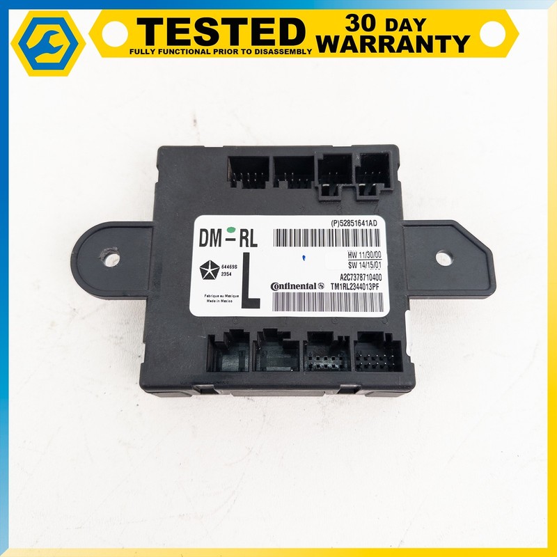 14-24 MASERATI GHIBLI QUATTROPORTE REAR LEFT DOOR CONTROL MODULE UNIT OEM
