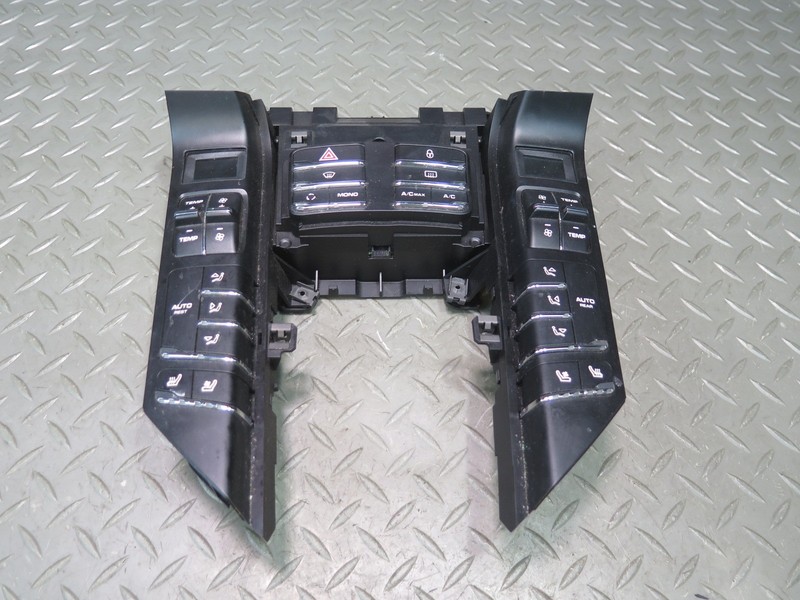 2011-2014 PORSCHE CAYENNE 958 FRONT A/C CLIMATE CONTROL TEMP SWITCH UNIT
