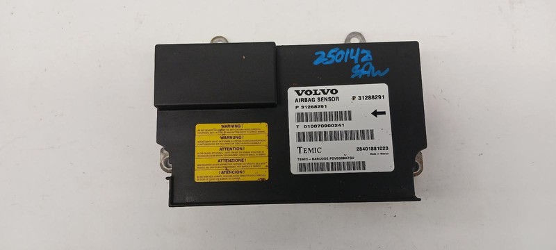 09-'12 VOLVO S80 restraint control module OEM 1 Year Warranty!