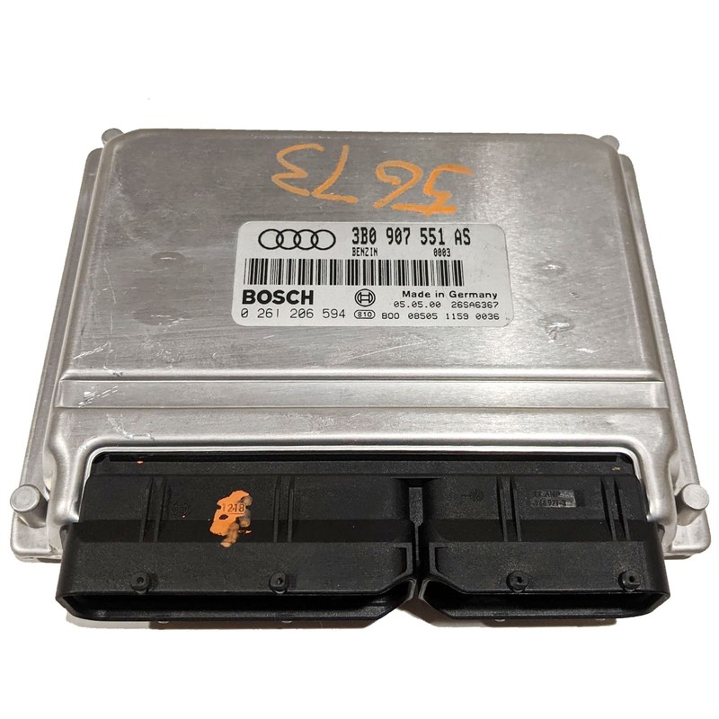 OEM Engine Control Module ECU Audi A4 / A4 Quattro 2.8L 2000 2001 / 3B0907551AS