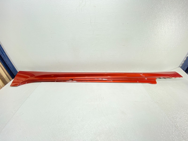12-18 BMW F06 6 Series M6 Left Driver Side Skirt Rocket Panel Sakhir Orange OEM✅