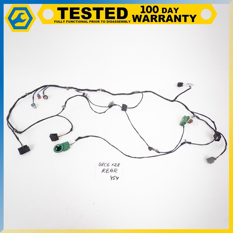 05-13 CHEVROLET CORVETTE C6 REAR BODY LIGHTING WIRE HARNESS OEM