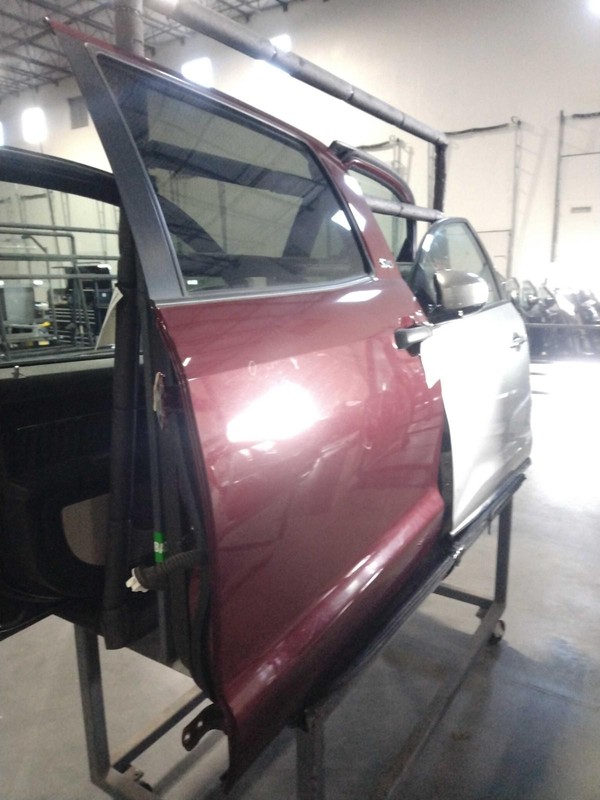 2008 Toyota Tundra Rear Left Door Red 243233 Used 39K Miles OEM
