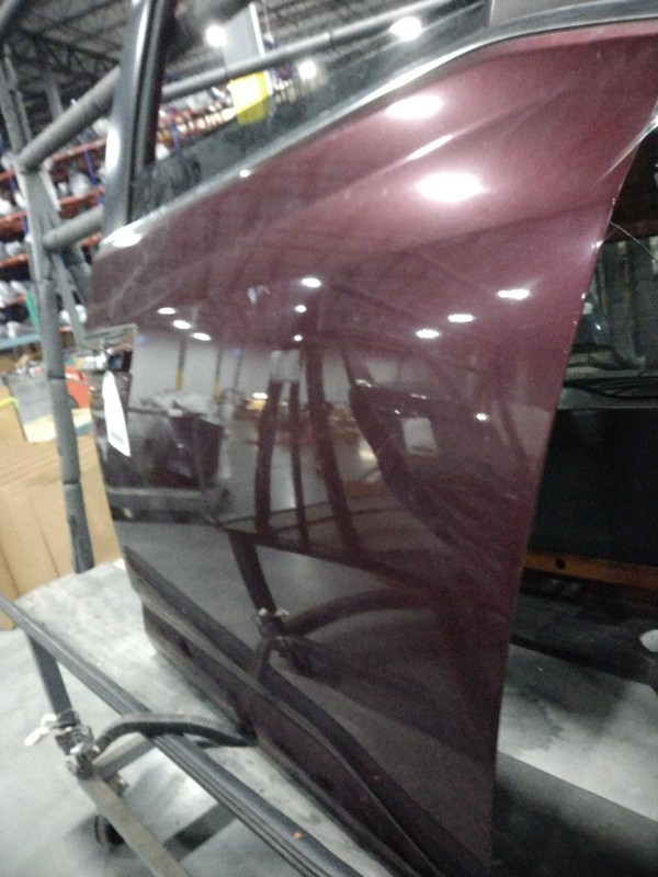 2014 Honda Odyssey Left Door Maroon Used with Small Ding, 90k Miles