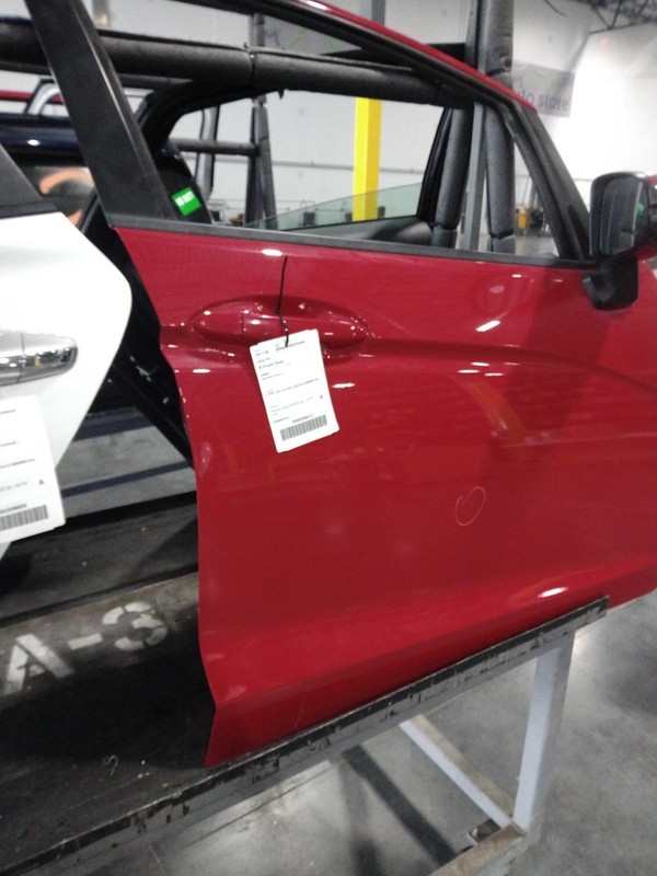 2016 Honda Fit Front Right Door Red 373982 Used 117k Miles