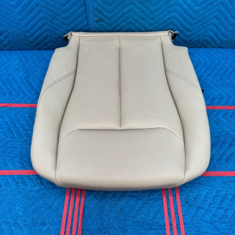 12–16 BMW 328i xDrive F30 Front Seat Cushion Veneto Beige (SKCDF) OEM 730872204