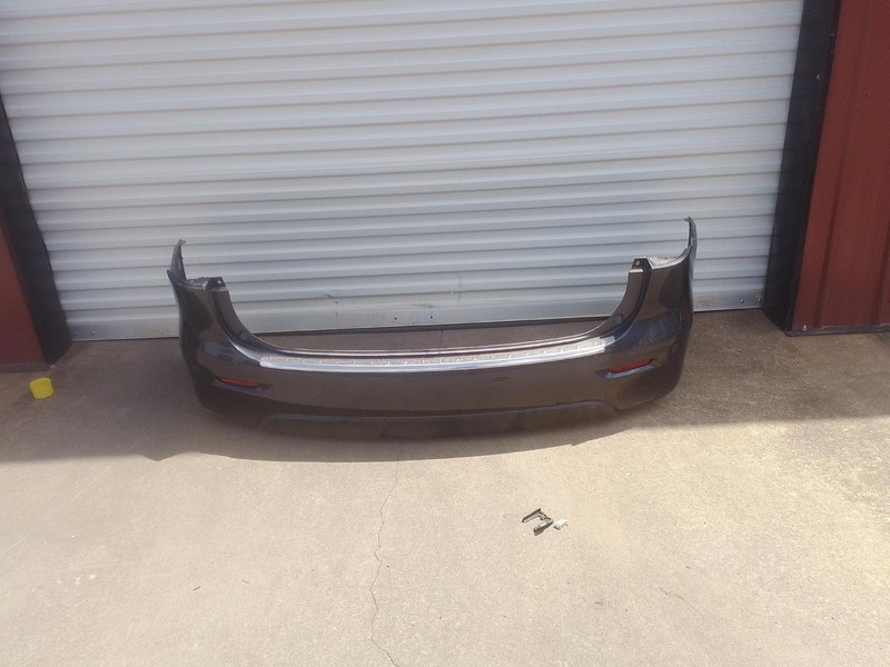 2013-2015 INFINITI QX60 REAR BUMPER COVER PANEL ASSEMBLY W/ PARK ASSIST OEM K5C