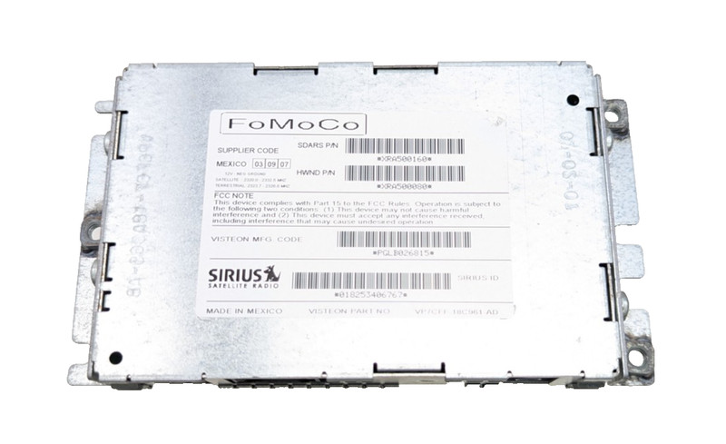07-11 LAND ROVER LR3 RANGE ROVER SIRIUS Satellite Radio RECEIVER XRA500160