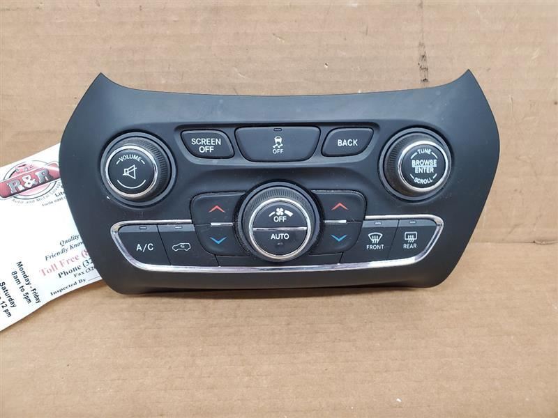 Temperature Control Air Conditioning With Dual Zone Fits 15-18 CHEROKEE 273963