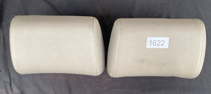 2007 - 2009 Mazda CX-7 Headrest 2nd Row Rear Seat Head Rest Set - Pair OEM Beige