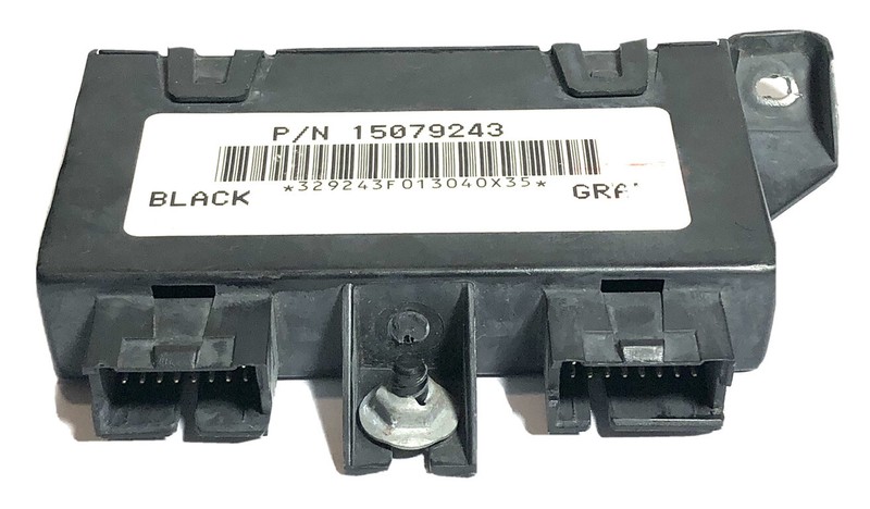 2002 Cadillac Escalade Rear View Rearview Mirror Door Module Computer 15079243