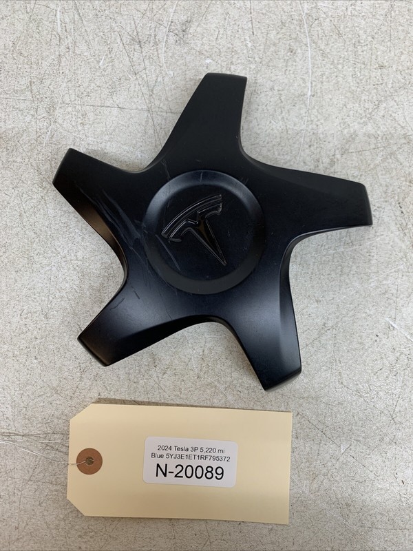 ⚡️24-25 Tesla M3 Performance 20 Warp Wheel Center Cap 1344235-00-B 20087 B98