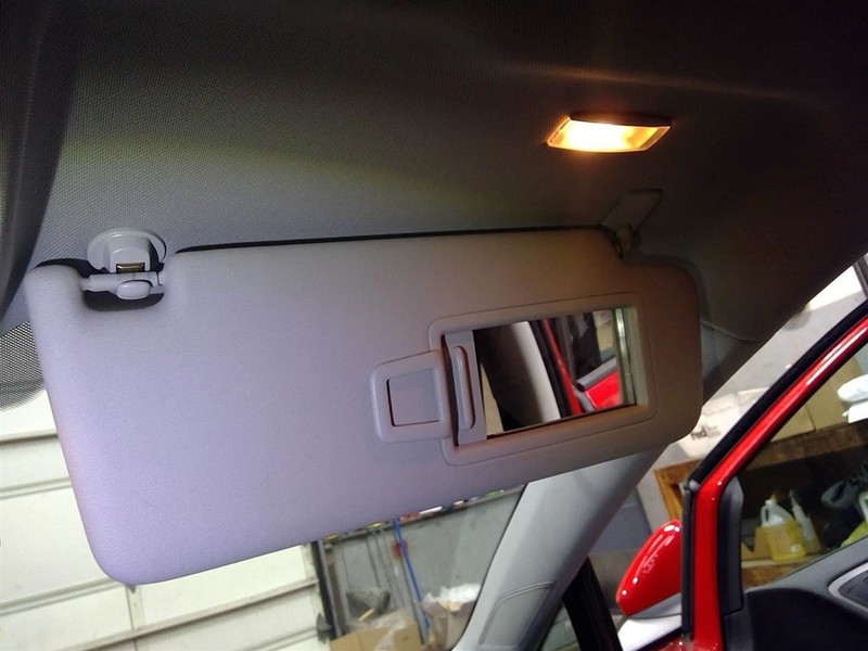 Passenger Right Sun Visor Illuminated Fits 15-21 GOLF 1779946