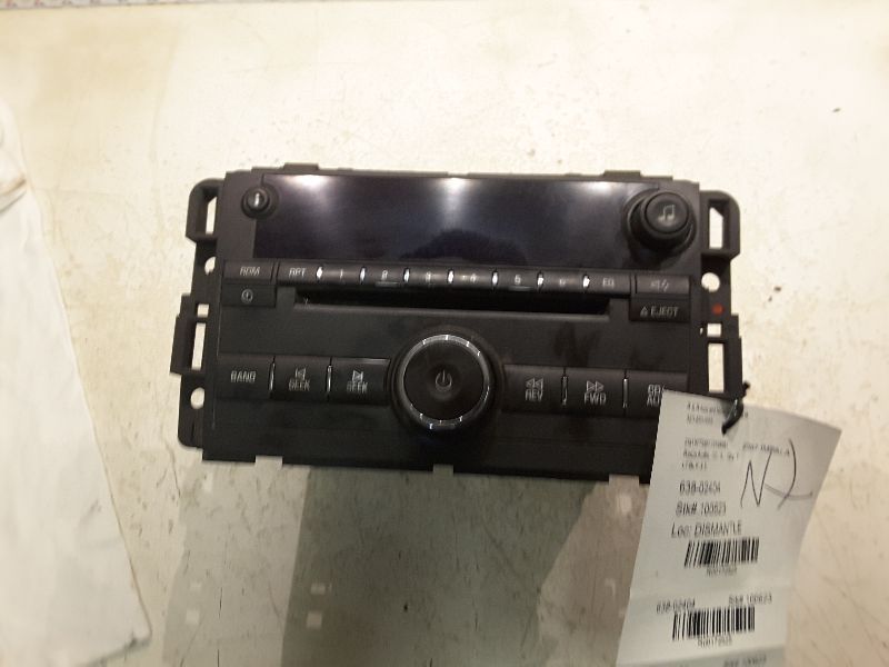 AUDIO EQUIPMENT AM-FM-CD PLAYER OPT U1C FITS 06-08 IMPALA 172525