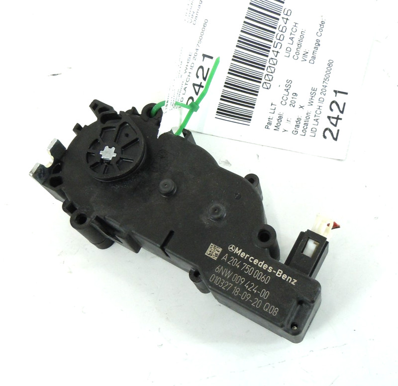 2019 19 Mercedes-Benz C300 Rear Power Lid Lock Latch Actuator OEM