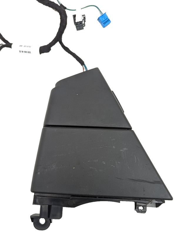2003-2006 MERCEDES W220 S55 AMG REAR RIGHT DOOR, ASHTRAY ASSEMBLY - BLACK