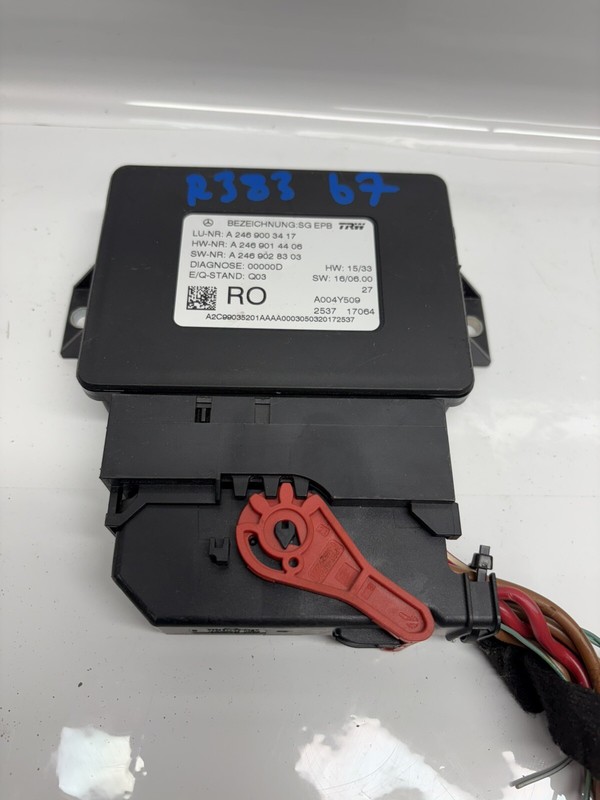 2017-2020 MERCEDES SL450 OEM PARK PARKING BRAKE CONROL MODULE UNIT 2469003417