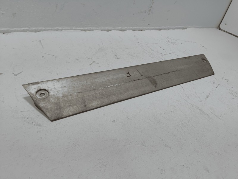 2012-2020 TESLA MODEL S FRONT SUBFRAME ALUMINUM BASH PLATE LOWER OEM