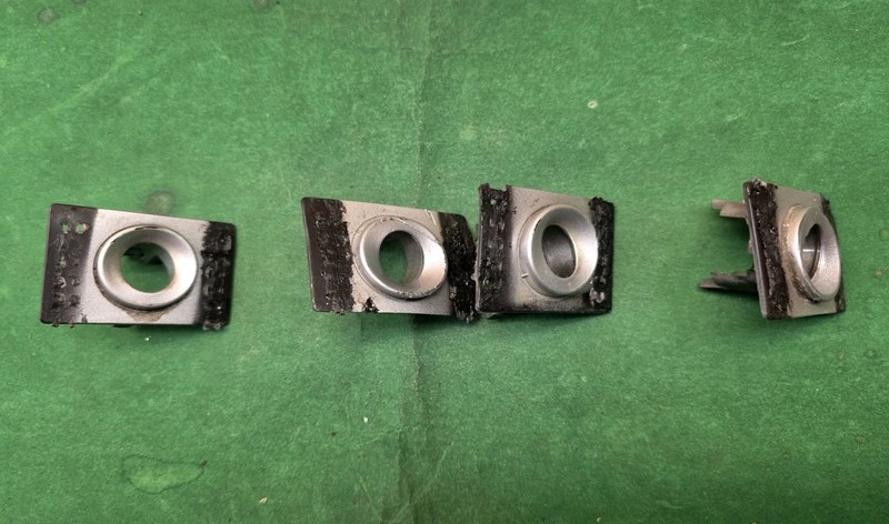 2007-2013 Chevrolet Suburban Tahoe Rear Bumper Parking Sensor Holder Bracket OEM