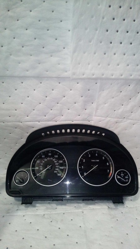 2013 BMW 528I Speedometer Gauge Black OEM 62109280480 136K Miles