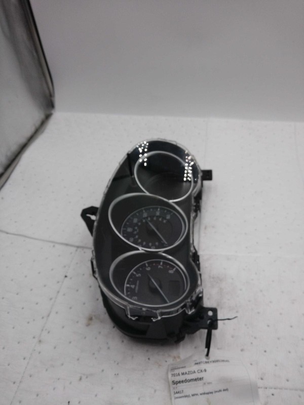 2016 MAZDA CX-9 Speedometer Gauge OEM White 120K Miles TK4955430C/D/E