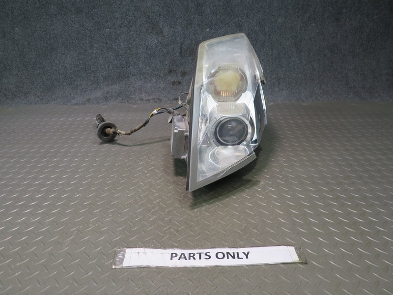 2004-2005 CADILLAC XLR 4.6L V8 FRONT LEFT SIDE XENON HEADLIGHT LAMP DAMAGED